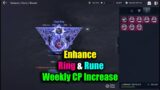 Black Desert Mobile Enhance Ring & Rune Weekly CP Increase