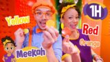 Blippi & Meekah Visit the Color Museum! | 1 HOUR OF MEEKAH! | Educational Videos for Kids | Kids TV