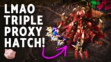 Bly does EVERY type of Proxy Hatch in one Pro Series – StarCraft 2