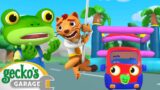 Bouncy Castle Weasel Rescue Mission | Gecko's Garage | Trucks For Children | Cartoons For Kids