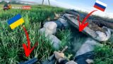 Brutally video! Ukrainian commando unit and azov brigade killing russian army at trench Zaporizhzhia