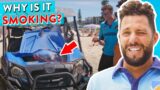 Buggy Almost Set On Fire By Bondi Lifeguard