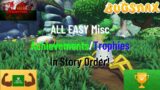 Bugsnax – All Misc & EASY Achievements in Story Order! *FREE On Gamepass*
