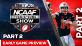 College Football Early Game Preview Part 2 | NCAA Football Odds & Analysis