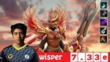 [DOTA 2] EG.Wisper the LEGION COMMANDER [Evil Geniuses vs Gaimin Gladiators] [RIYADH MASTER]