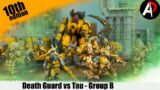 Death Guard vs Tau | 10th edition BATTLE REPORT | Combat Patrol World Cup