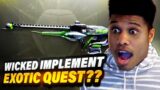 Destiny 2 – WICKED IMPLEMENT QUEST LAUNCH TODAY?? FINAL EXOTIC FISH! WILL TODAY BE THE DAY???
