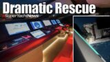Dramatic Video Shows Superyacht Rescue Sinking Boat Crew | SY News Ep228