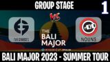 EG vs Nouns Game 1 | Bo2 | Group Stage Bali Major 2023 DPC Summer Tour | Spotnet Dota 2