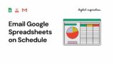 Email Google Sheets on Schedule