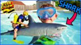 Evan Storm's Shark WeekToy Divers Swimming Pool Learning Adventure