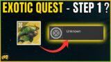Exotic Quest for Season of the Deep – Step 1 – Exotic Fish – Broken Blade of Strife – Destiny 2