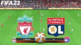 FIFA 23 | Liverpool vs Lyon – UEL UEFA Europa League – PS5 Full Match & Gameplay