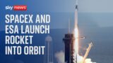 Falcon 9’s launch of the ESA Euclid Mission