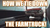 Finally got a new trailer! – Installing Mac's Tie-Downs tracks and strapping down the Farmtruck!