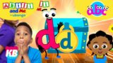 Find the Letter D with Kamdenboy & Kyraboo | ABC learning | Learn and Play with Akili and Me