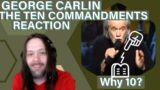 First Time Reacting to George Carlin – "The Ten Commandments" THOU SHALL LAUGH!!!