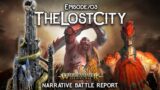 Fyreslayers vs Beastclaw Raiders Age of Sigmar Battle Report – The Lost City Ep 3