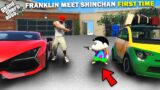 GTA 5 : How Franklin Meet Shinchan For The First Time In GTA 5 !