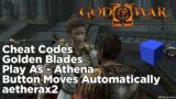 God of War 2 Aether Sx2 Gameplay Part-1 | Play As Athena With Golden Blades | Cheat Codes Gameplay