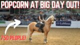 HARLOW AND POPCORN AT PONY MAG BIG DAY OUT!