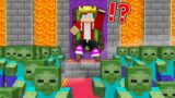 HOW JJ Became A KING Of The ZOMBIES And Save Mikey – Minecraft Funny Challenge (Maizen Mizen Mazien)