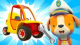Helper cars cartoon compilation. Rescue mission for street vehicles. Baby cartoons for kids.