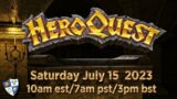 HeroQuest Day Livestream – The Rescue of Sir Ragnar