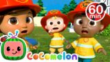 Heroes to the Rescue with Nina and JJ | Cocomelon Nursery Rhymes for Kids