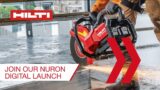 Hilti Nuron Digital Official Launch – 22V Cordless Platform & 70+ Tools!
