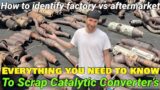How to Scrap Cats / Sell Catalytic Converters Identify factory vs aftermarket value by serial number