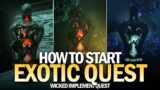 How to Start the New Exotic Quest in Deep Dives Guide (Broken Blades & Statues) [Destiny 2]