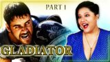 *Incredibly Motivational!* GLADIATOR (2000) First Time Watching REACTION! (Part 1)