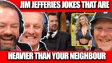 Jim Jefferies Jokes That Are Heavier Than Your Neighbour REACTION | OFFICE BLOKES REACT!!