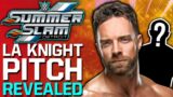 LA Knight WWE SummerSlam Pitch Revealed | AEW Title Change On Dynamite