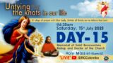 (LIVE) DAY – 15, Untying the knots in our Life | Saturday Mass | 15 July 2023 | Divine Colombo
