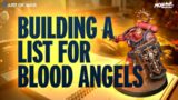 Learn how to build the best Blood Angel's List for Warhammer 40,000