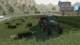 MAKING GRASS SILAGE | FARMING SIMULATOR 23 AMBERSTONE