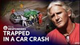 Man Running From Police Causes High Speed Car Crash | Air Rescue | Real Responders