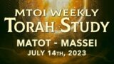 Matot & Massei | Numbers 30:1 – 36:13 | MTOI Weekly Torah Study