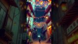 Midnight City Stroll: Lofi Beats Under Starlit Lanterns [Lofi Music]