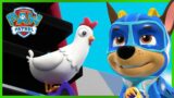 Mighty Chase Saves Chickaletta from a Rocket! | PAW Patrol Rescue Episode | Cartoons for Kids!