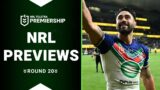 NRL 2023 | Round 20 Previews | Match Previews