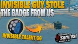 New invisible talent will be a problem on next big update badge drop part 2 last island of survival