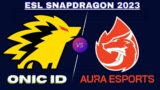 ONIC ID VS AURA FIRE GAME 2 || ESL DAY 3