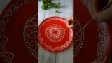 Old plate painting ideas | Terracotta plate painting ldeas #homedecor #youtubeshorts #bestoutofwaste