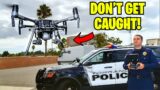 POLICE USING DRONES TO CATCH DIRT BIKES!