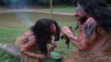 Primitive Technology  Primitive Survival Skills Grill chicken African Tribe
