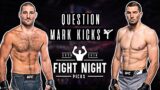 Question Mark Kicks – UFC Fight Night: Strickland vs. Magomedov Preview