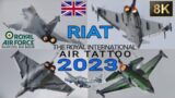 RIAT 2023 – The Royal International Air Tattoo Part II: Sunday Air Show 8K/60fps